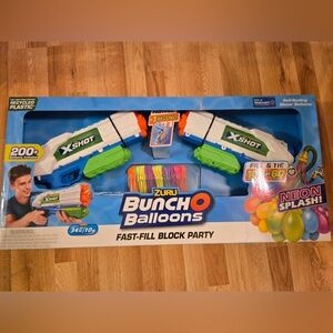 Bunch O Balloons Fast-Fill Water Blaster - White, Blue, Green